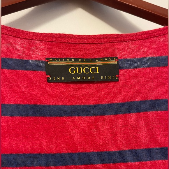 Men’s X Disney Mickey Mouse-patch Striped T-shirt - Picture 4 of 5